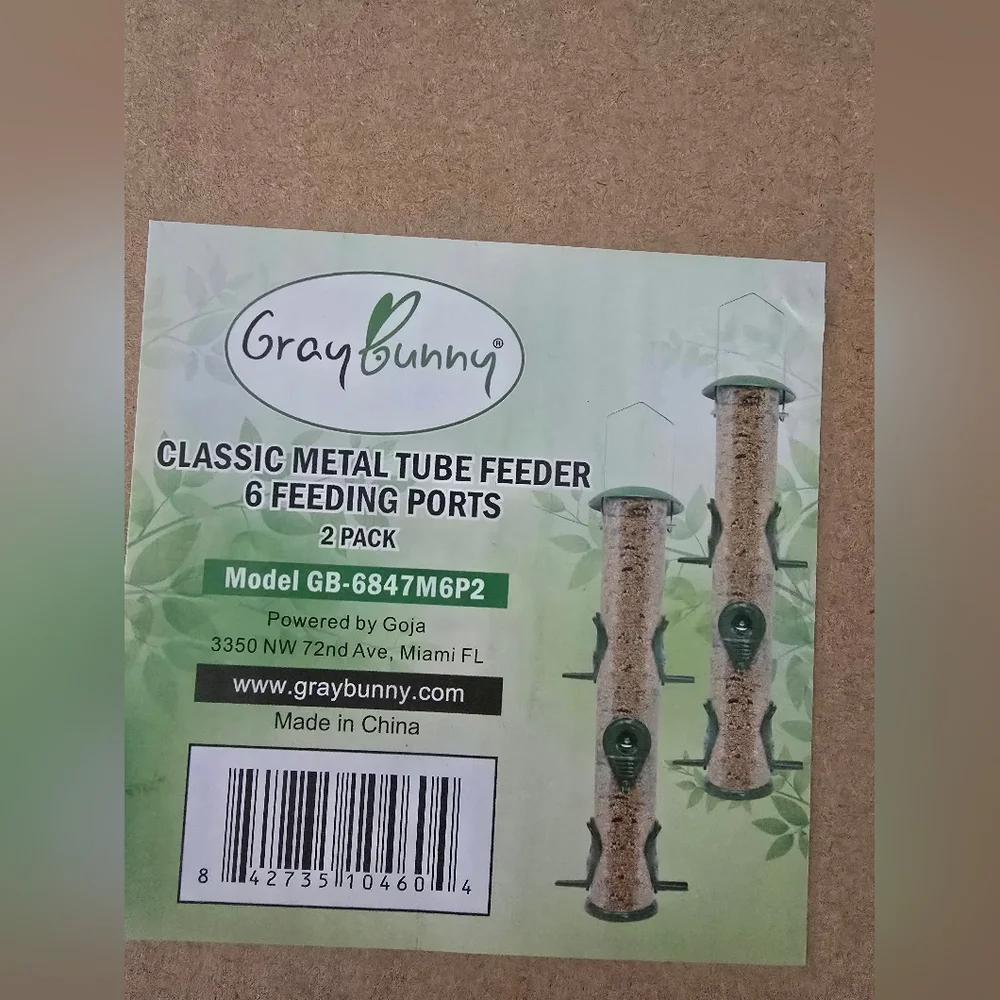 Green Bird Feeer 2 Pack